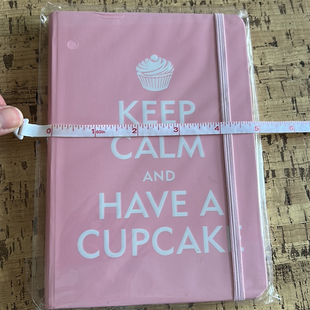 NWT Keep Calm and have a Cupcake pink journal 🧁 - Picture 3 of 6